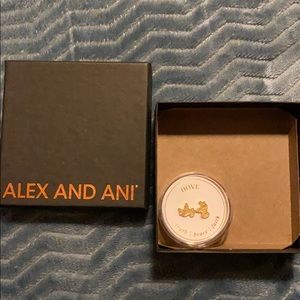Alex and Ani Dove Earrings